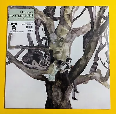 Destroyer - Labyrinthitis (12" LP Limited Green & White Vinyl) Merge Bejar Indie - Image 1 of 4