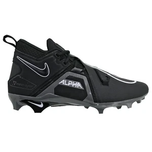 Nike Alpha Menace Pro 3 Mid Mens Football Cleats, Black, Pick Size - Picture 1 of 7