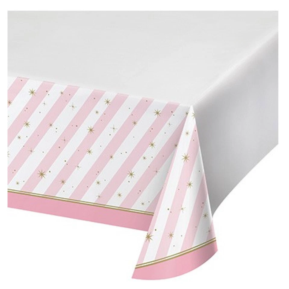Ballerina Party Supplies Twinkle Toes Plastic Tablecover Birthday Girl Tableware - Image 1 of 1