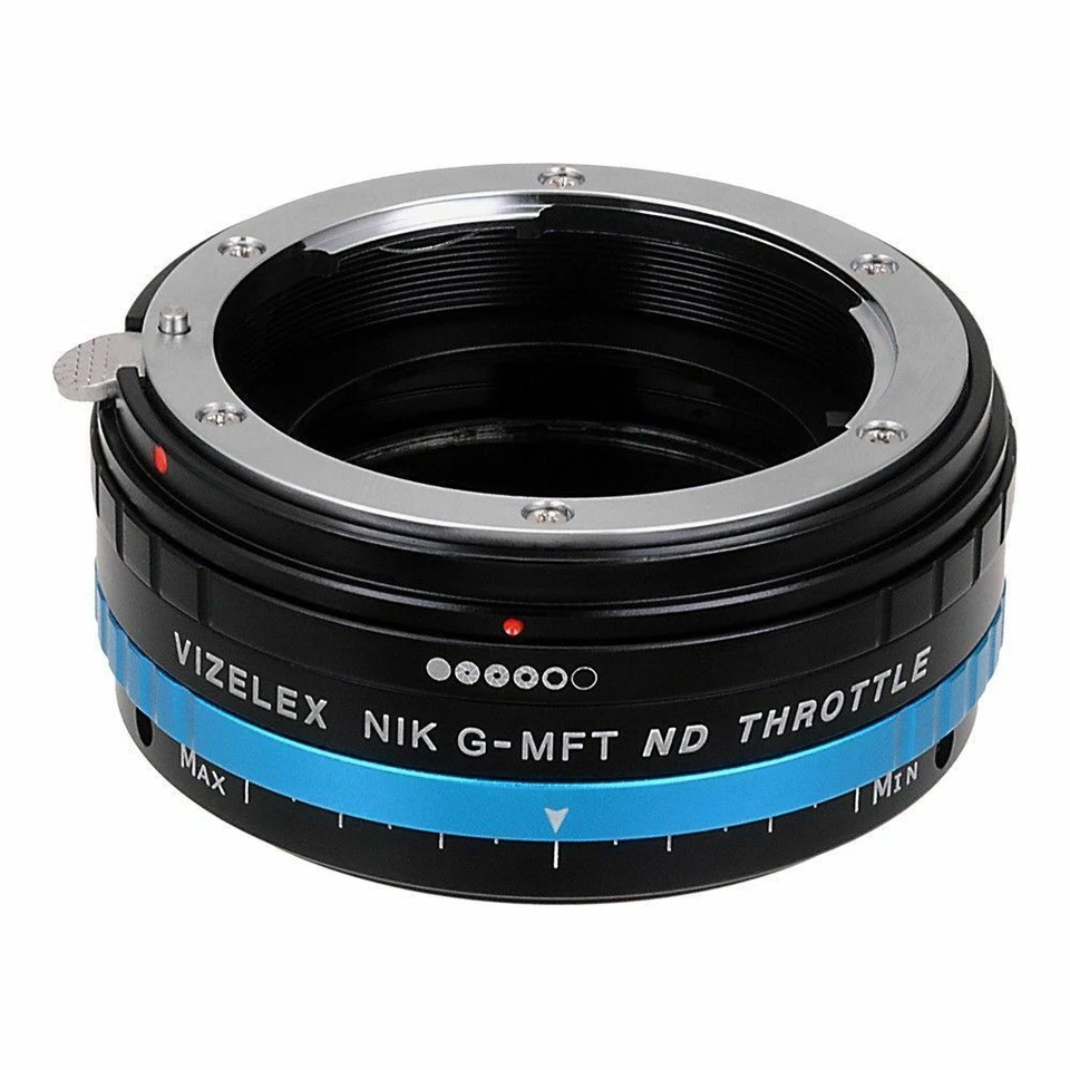 Fotodiox Vizelex Cine ND Nikon Nikkor F Mount G-Type Lens for Micro MFT4/3 Body - Image 1 of 1
