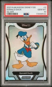 2023 Kakawow Disney Phantom Wondrous Character #3 Donald Duck Silver PSA 10 - Bild 1 von 2