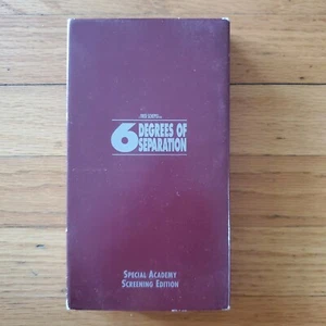 Six 6 Degrees of Separation VHS FYC Academy Screener Stockard Channing Wil Smith - Picture 1 of 5