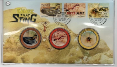 2014 Things That Sting Medallion Cover PNC Limited Edition 4500 - Image 1 of 2