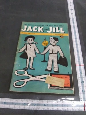 Vintage "Jack and Jill" Children's Magazine Dated SEPTEMBER 1956 - Image 1 of 4