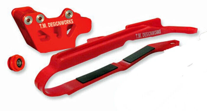 TM Designworks HCP-H04-RD красный Baja Slide-N-Guide набор для 2005-07 Honda CRF450X - Изображение 1 из 1