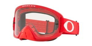 Gafas cruzadas OAKLEY OFrame 2.0 Pro rojo/vidrio claro Enduro Quad gafas de moto - Imagen 1 de 4