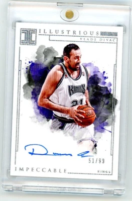 2018-19 Panini Illustrious Vlade Divac Auto /99 Basketball Card - Image 1 of 2