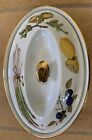 Royal Worcester Evesham Casserole Dish With Lid Oven to Tableware 1961 Gold Rim
