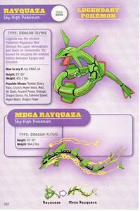 2015 POKEMON RAYQUAZA Tarjeta Coleccionable Personaje Figura de Acción Pin-Up Arte Impresión Anuncio - Imagen 1 de 4
