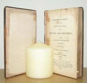 Edmund Burke - A Philosophical Enquiry Origin Sublime Beautiful Taste (1807) - Imagen 1 de 6