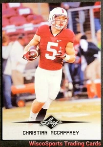 Christian McCaffrey Leaf Rookie #01 Stanford RC Carolina Panthers 2017 💎 - Imagen 1 de 5