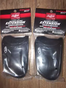 2x Rawlings EXT Left Hand Batter Helmet Extension Fits Vapor RCFH & R16 JR/SR - Picture 1 of 8