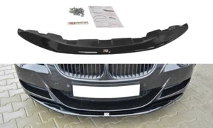 Front Diffusor Splitter V1 Maxton Design Glanz Schwarz ABS für BMW M6 E63 - Bild 1 von 8