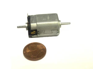 Bühler-Motor 12V Modellbahn Typ 1.16.018.028 mit Doppelachse - Foto 1 di 1