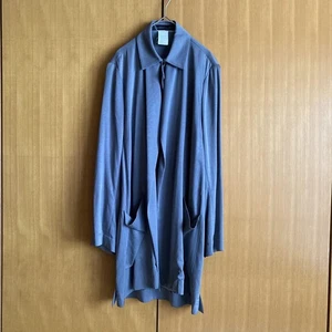 Yohji Yamamoto Silk Grey Coat - Picture 1 of 11