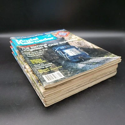 Model Railroader Magazine 1998 Partial Lot of 10 Train Hobbyist Miniature Vintag - Image 1 of 4