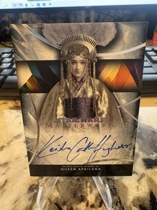 2024 Topps Star Wars Masterwork Auto Keisha Castle-Hughes as Queen Apailana - Picture 1 of 6