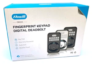Zowill Fingerprint Keypad Digital Deadbolt DK02A in Bronze - Picture 1 of 4