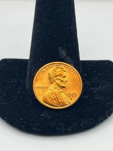 1975-S Lincoln Memorial PROOF Penny 1Cent Coin from US Mint Proof Set. Beautiful - Picture 1 of 2