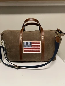 HERITAGE GEAR USA PRO WAXED CANVAS WEEKENDER - Foto 1 di 24