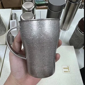 300ml Pure Titanium Mug Coffee Drink Cup Camping Portable Tea Cups - Picture 1 of 6