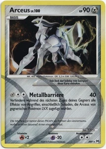 Pokémon Arceus LV.100 Holo Rare Arceus AR9 GD Deutsch - Bild 1 von 1