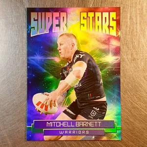 2024 NRL Revolution Super Stars Card SS31 Mitchell Barnett Warriors - Bild 1 von 2