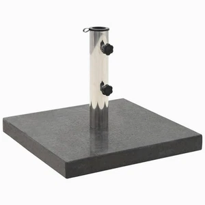 Parasol Base Granite 28.5 kg Square Black - Picture 1 of 6