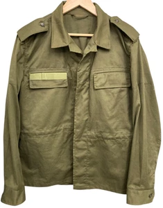Field Combat Jacket M85 Olive Green Cotton Czech Army Pockets Outdoors Fishing - Picture 1 of 12