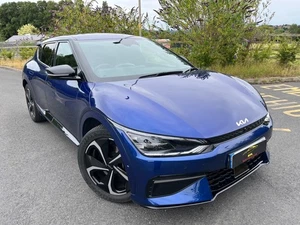 Kia EV6 2022 Blue Auto 77.4kWh GT-Line Hatchback 5dr Electric Auto 225 bhp - Picture 1 of 24