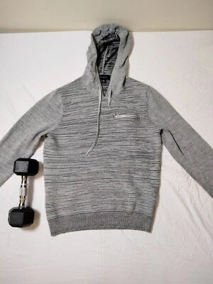  Inc International Concepts Sequin-Front Hoodie Gray Size XL  - Image 1 of 4