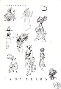 Theaterprogramm, Deutsches Theater Berlin, Kammerspiele, Pygmalion, 1959 - Bild 1 von 2