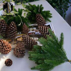 10Pcs Artificial Flower Fake Plants Pine Tree Durable Branche Xmas DecorA2TM
