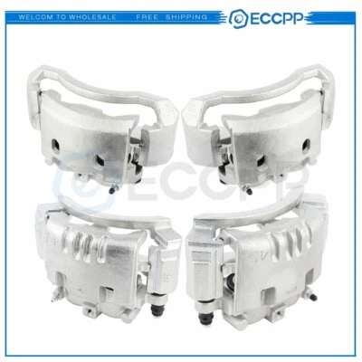 Pinzas de freno delanteras traseras 4 piezas para Dodge Ram 1500 2004-08 Dodge Ram 2500 2006-08 Foto 1 de 4