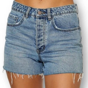 Pantaloncini corti O'Neill blu denim taglio invecchiati lavaggio medio spiaggia donna 30 nuovi - Foto 1 di 9