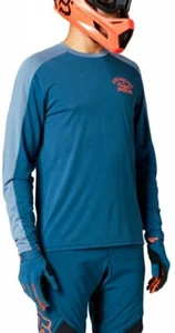 Fox Ranger DR LS Trikot dunkel Indigo - Langarm Mountainbike Top MTB Trail - Bild 1 von 2