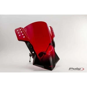 PUIG CUPOLINO UNIV. RAFALE PER KAWASAKI Z1000R 17-20 ROSSO - Foto 1 di 1