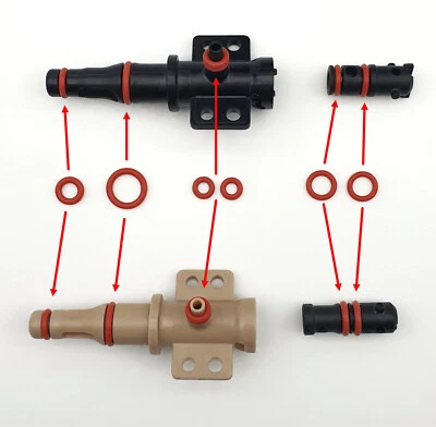 Dichtring Dichtung O-Ring Set Support für Saeco und Philips HD Auslaufstutzen