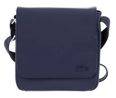 LACOSTE Men's Classic Flap Crossover Bag Peacoat - Imagen 1 de 4