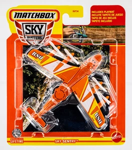 2024 Matchbox Sky Busters® #4 Sky Sentry™ ORANGE | RSQ | FSC - Picture 1 of 1