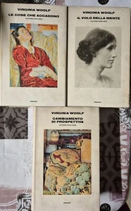 VIRGINIA WOOLF - 3 VOL - TITOLI DIVERSI - LETTERE DAL 1888 AL 1928- EINAUDI - M - Foto 1 di 1