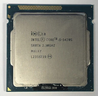 Procesador Intel Core i5 3470S SR0TA 2,9 GHz cuatro núcleos Socket 6M LGA1155  Foto 1 de 2