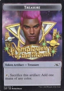 TREASURE TOKEN 012/014 UNFINITY MTG MAGIC NM (yourdeckbuilder) - Picture 1 of 1