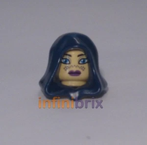 Lego Barriss Offee Head + Blue Hood from set 9491 for Star Wars Minifigure NEW - Picture 1 of 1