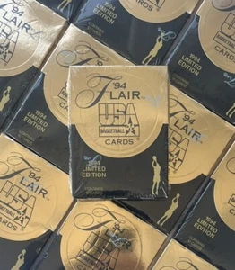 1994 Flair USA Basketball '94 Limited Edition - Factory Sealed 1x Pack - Picture 1 of 3