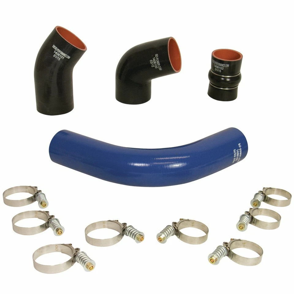 BD-Power Intercooler Hose And Clamp Kit For 2001-2004 Chevrolet GMC 6.6L Duramax - Image 1 of 1