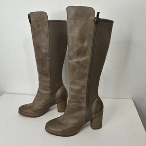 SoftWalk Katia kniehohe Damenstiefel Leder mandelförmige Zehenpartie Größe 7,5 - Bild 1 von 9