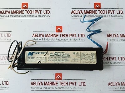 Universal Manufacturing W-589-D-TC-P Magnetek Rapid Start Ballast 0.80 Amps - Imagen 1 de 4