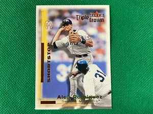 2001 Fleer Triple Crown #94 Alex Rodriguez Seattle Mariners - Picture 1 of 1