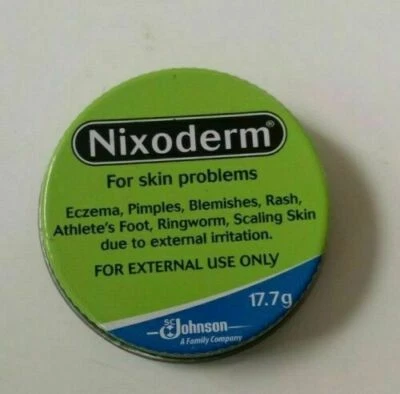 JOHNSONS Nixoderm for Skin Problems Ezcema Pimples Blemishes Rash-External Use Only 17.7g